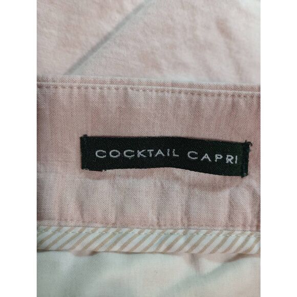 J Crew Capri‎ Pants Ladies 6 City Fit Cocktail Capri - Picture 6 of 7